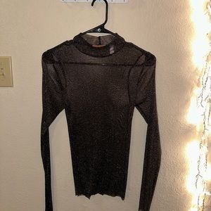 Long Sleeve Sheer Top